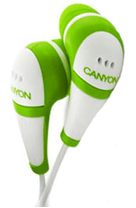 CANYON’s white and orange earbuds, the CNR-EP3 will be available in a wider range of color schemes