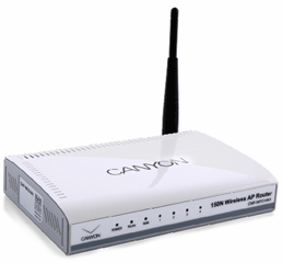 CANYON offers the CNP-WF514N1, a 4-port router