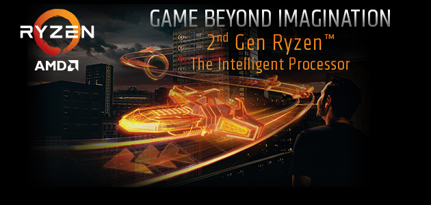Discover the 2nd Gen AMD Ryzen™ desktop processors and experience more performance than ever before. Gamers