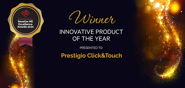 ‘‘Innovative Product of the Year’’ award has been presented to Prestigio Click&Touch multimedia keyboard with touchpad on keys