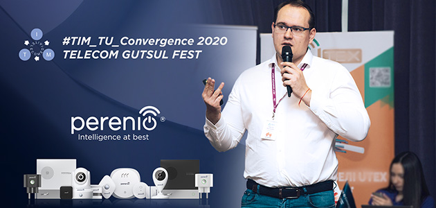 Perenio IoT Executive Director Sergei Kostevich made a presentation at the #TIM-TU Convergence 2020 conference on new approaches in sales of communication services. In his speech