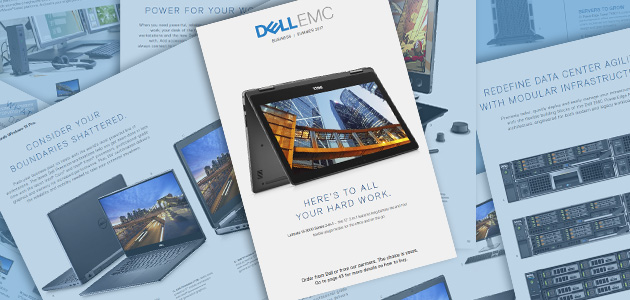 The catalogue contains main product information and provides an easy way to find Dell EMC solutions you need