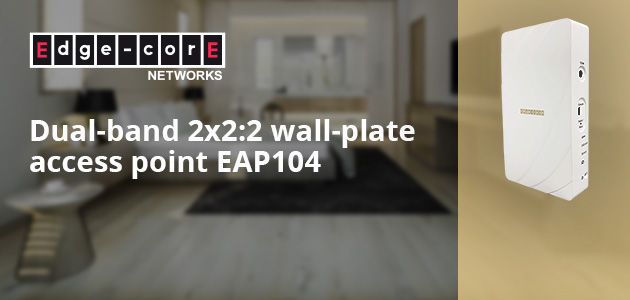 Ensure Reliable In-Room Connectivity with a Sleek Wall-Plate AP