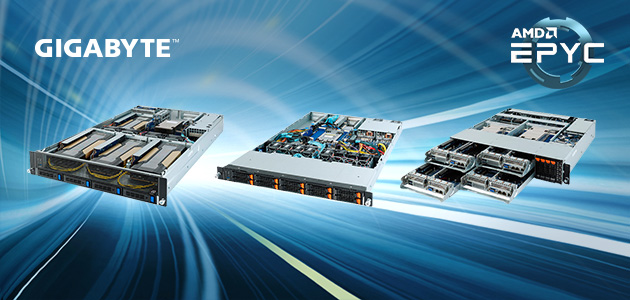 All  systems of AMD EPYC ™ server family with unique configurations include rack mount servers
