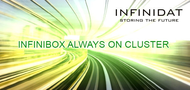 INFINIDAT recently has announced the Metro Cluster solution InfiniBox Always On to their storage systems