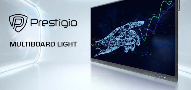 Prestigio Multiboard Light is the latest addition to the brand&apos;s interactive panel portfolio. Thanks to the new Multiboards