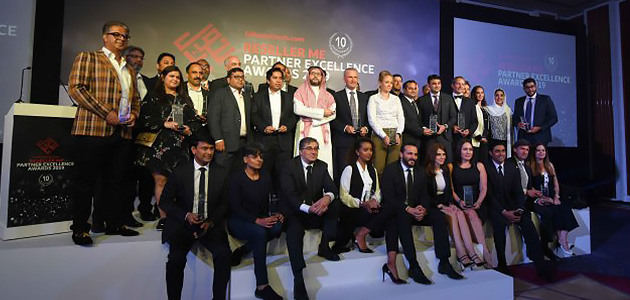 TahawulTech.com and Reseller Middle East hosted the 10th annual Partner Excellence Awards at Jumeirah Emirates Towers on April 30
