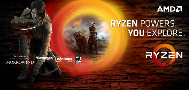 Experience The Elder Scrolls Online: Morrowind on the new AMD Ryzen™ 3 processor.