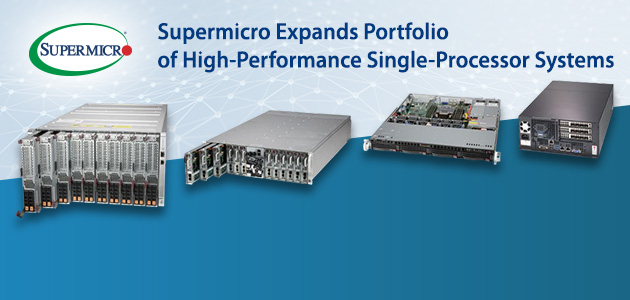 Servers Based on New Intel Xeon E-2300 Processors Join Servers Featuring 3rd Gen Intel Xeon Scalable Processors to Deliver Cost-Optimized