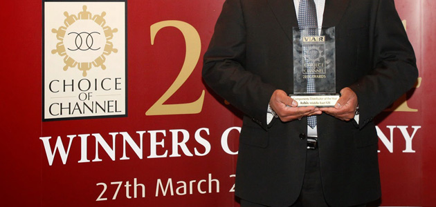 ASBIS Middle East collects “Components Distributor of the Year” at the “VAR COC Awards 2014” for the second year running