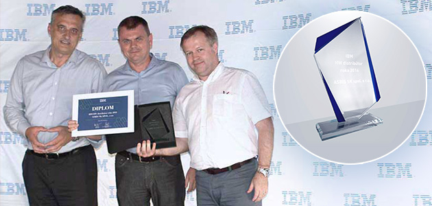 IBM has been acknowledging the distribution excellence of ASBIS Slovakia for more than ten years