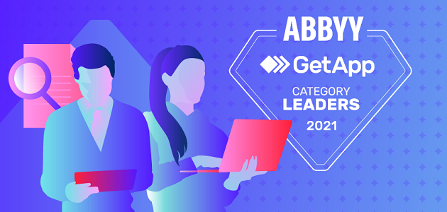 ABBYY FineReader PDF placed in GetApp’s 2021 Category Leaders ranking as the #1 PDF Software product based on user ratings and reviews.