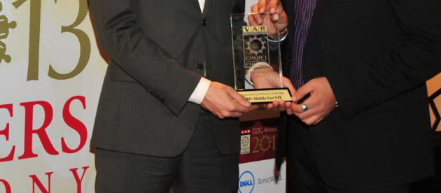 ASBIS Middle East gets “Components Distributor of the Year” at “Choice of Channel Awards 2013” ceremony