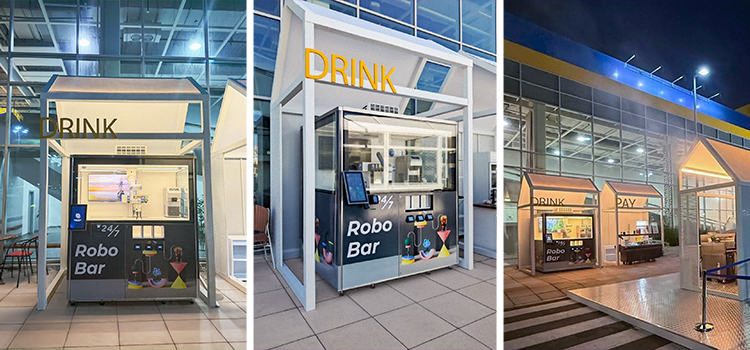 AROS 24/7 ROBO BAR has been opened in Abu Dhabi on Yas Island