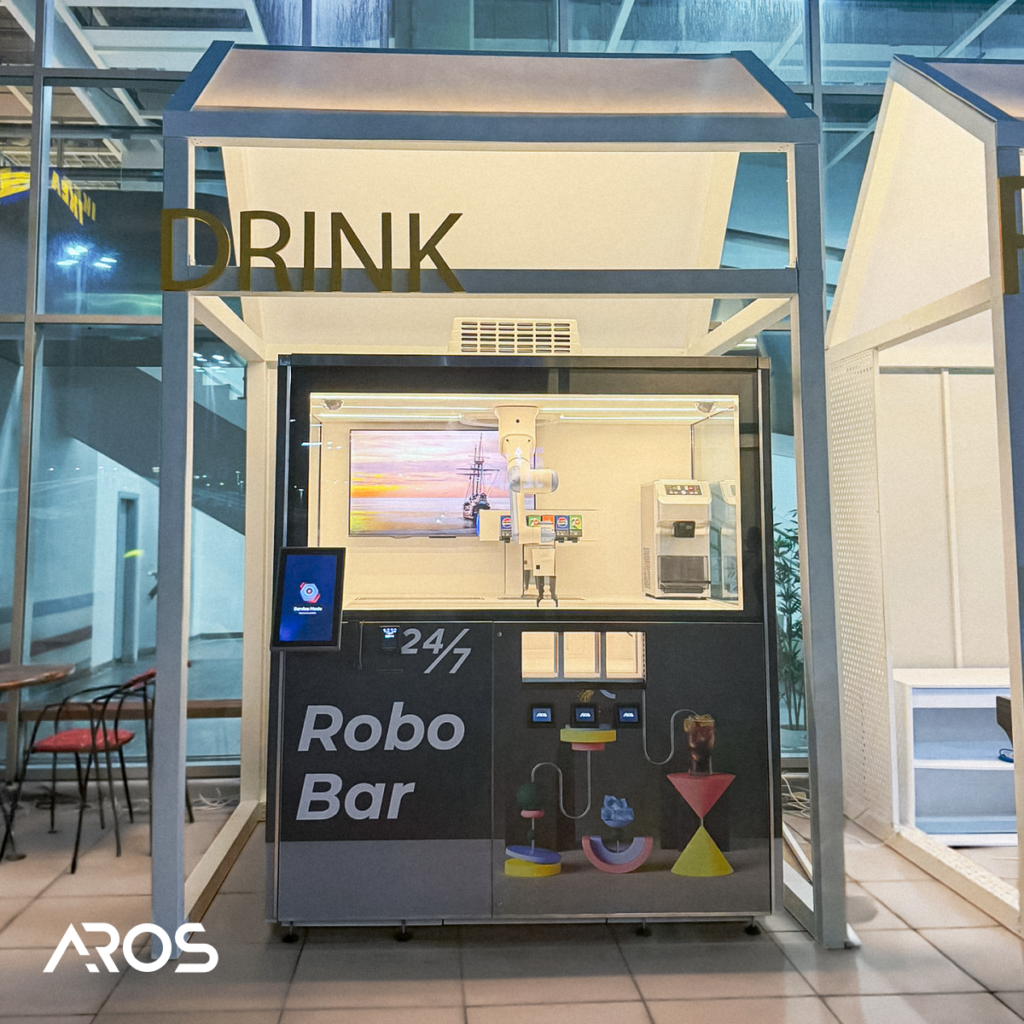 AROS 24/7 ROBO BAR has been opened in Abu Dhabi on Yas Island 