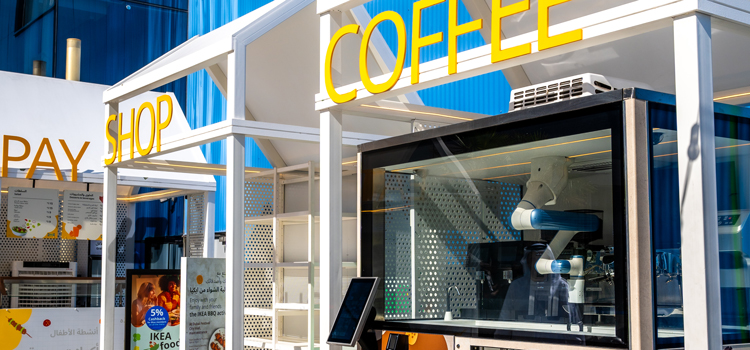 AROS 24/7 ROBO CAFÉ has been captivating IKEA Dubai Festival City visitors with barista-quality coffee