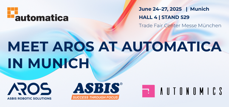 AROS to showcase cutting-edge robotics solutions at Automatica 2025 in Munich
