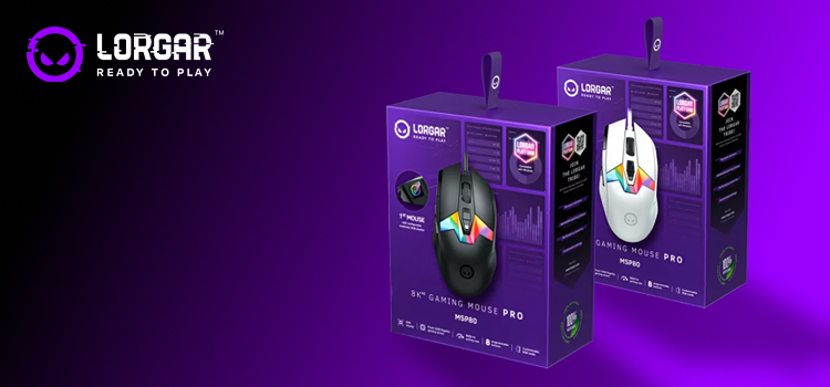 LORGAR™ unleashes the MSP80 Pro Gaming Mouse