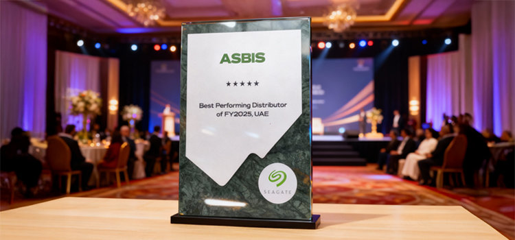 ASBIS named Best Performing Distributor of FY 2025 in UAE by Seagate