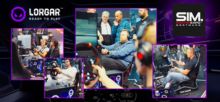 LORGAR displayed exciting simracing innovations