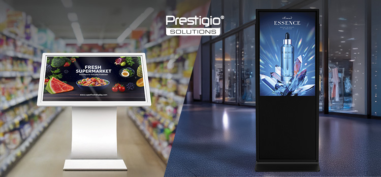 Prestigio Solutions launches two innovative digital signage models