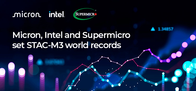 Micron, Intel, and Supermicro set new records in data center performance