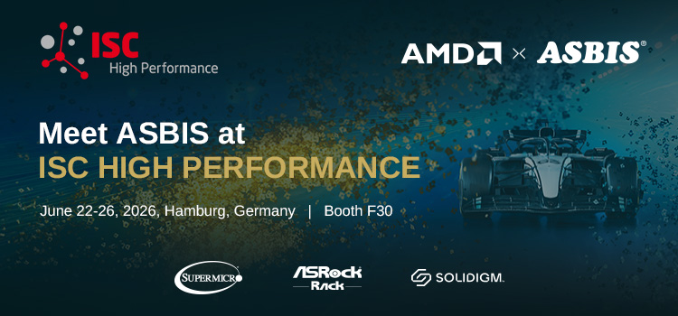 ASBIS to Showcase Next-Generation AI & HPC Infrastructure at ISC 2026 in Hamburg
