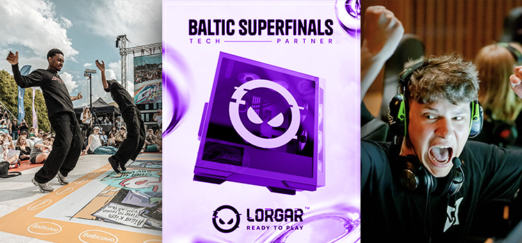 LORGAR in the Baltics: where Esports sponsorship meets retail