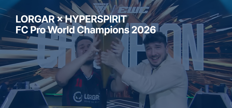 LORGAR Celebrates World Championship Victory with HYPERSPIRIT