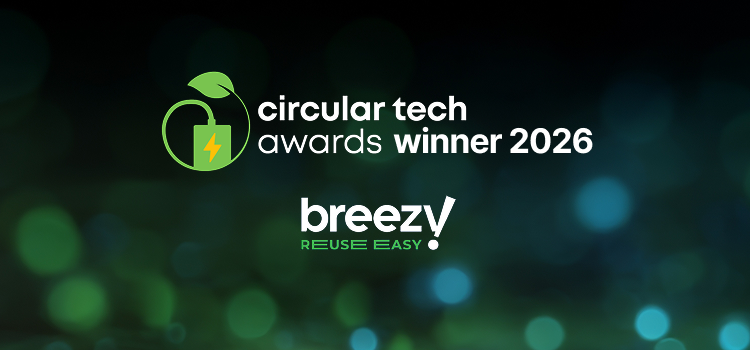 Breezy wins 3 categories at Circular Tech Awards 2026