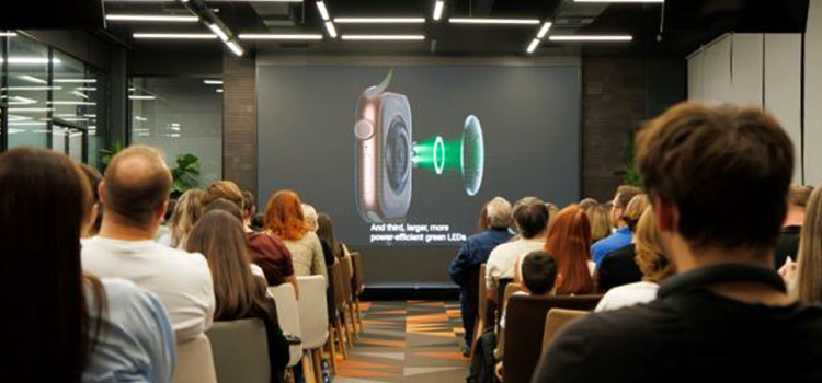 iSpace brings together more than 1,100 guests across 6 countries for the live presentation of new Apple products