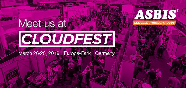 Set up a meeting with ASBIS at Cloudfest 2019