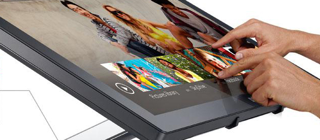 Dell's First Multi-touch Monitor – S2340T. Explore the world with Touch.