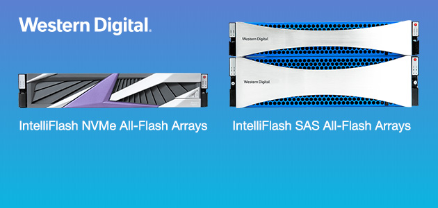 Western Digital unveils new entry level all-flash NVMe array, high density storage and new features with OS upgrade